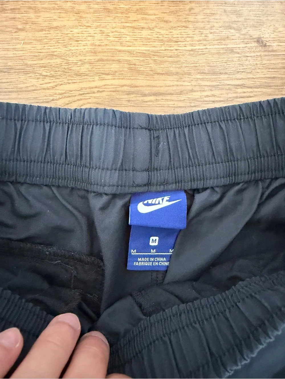 Nike Men's Dark Geey Jogger Sweatpants with Drawstring Waist